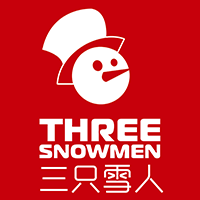 三只雪人